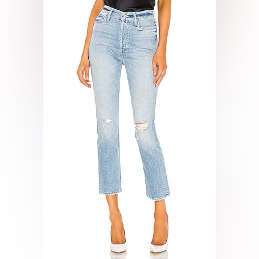 MOTHER The Dazzler Button Fly Ankle in Really Intoxicated size 25 jeans B2660